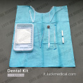 Kit di esame dello strumento dentale usa e getta